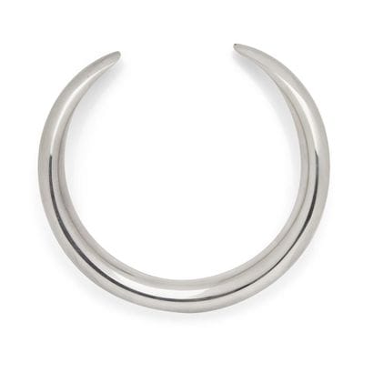 HERMES
Collier torque en argent (925), modèle...