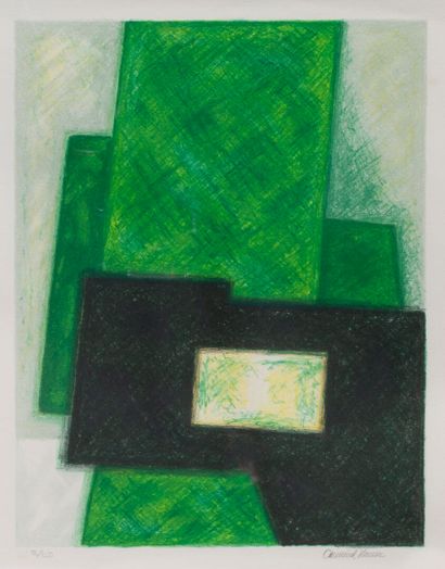 Osmund HANSEN (1908-1995)
Ensemble de 7 lithographies
Signées...
