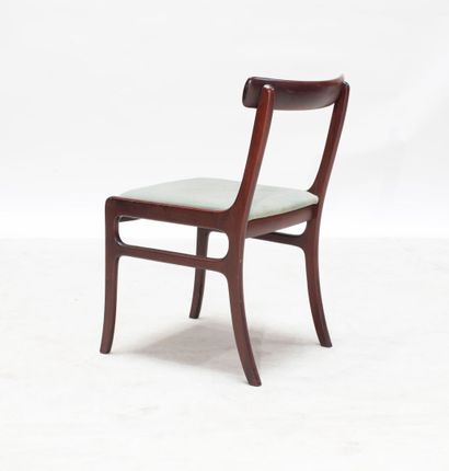 Ole WANSHER (1903-1985) 
Suite de 9 chaises,...