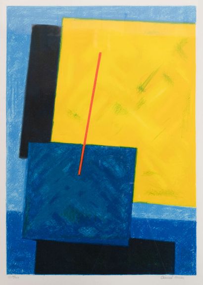 Osmund HANSEN (1908-1995)
Ensemble de 7 lithographies
Signées...