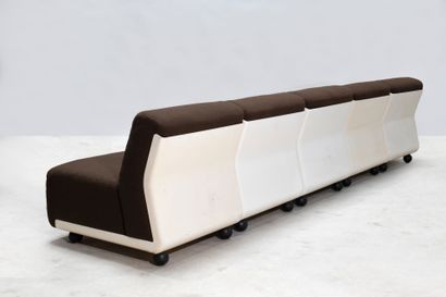 Mario BELLINI (né en 1935) 
Ensemble de cinq...