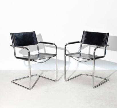 Matteo GRASSI (1927-2001)
Quatre fauteuils...