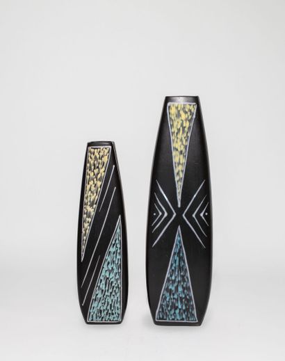 Holm SORENSEN & Svend AAGE JENSEN 
Deux vases...