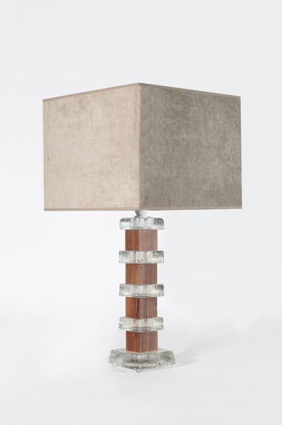 TRAVAIL SUEDOIS DES ANNEES 1970
Lampe de...