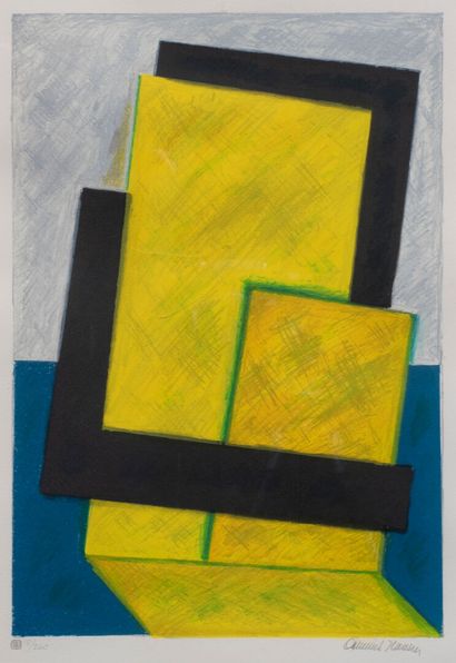 Osmund HANSEN (1908-1995)
Ensemble de 7 lithographies
Signées...