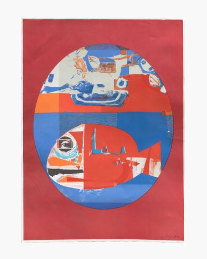 Roger BEZOMBES (1913-1994)
Estampe
Signée...
