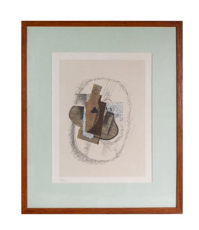 Georges BRAQUE (d'après)
Lithographie
Non...