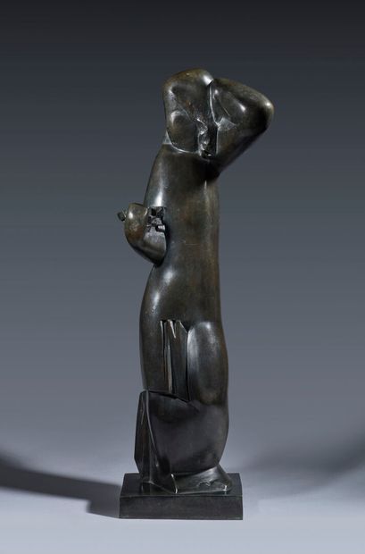 Joseph CSAKY (1888-1971)
Le panier sur le...