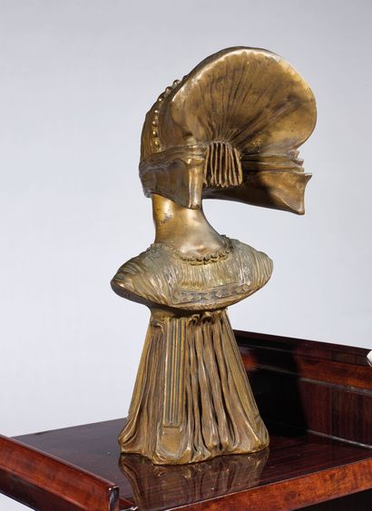 Aug VAUTIER (20th century)
Sculpture in patinated...