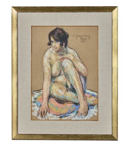 Samuel GRANOWSKY (1889-1942)
Nude girl with...