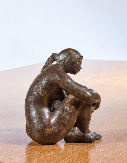 Antoniucci VOLTI (1915-1989)
Seated nude
Bronze...