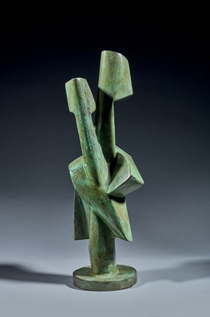 Roger DESSERPRIT (1923-1985)
Untitled, 1971
Green...