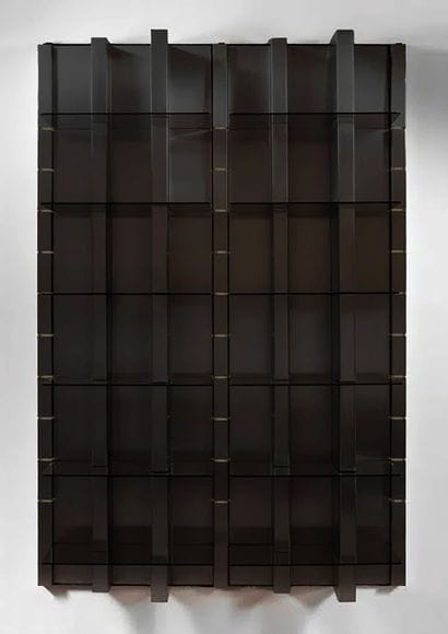 Yonel LEBOVICI ( 1937-1998)
Illuminated bookcase...