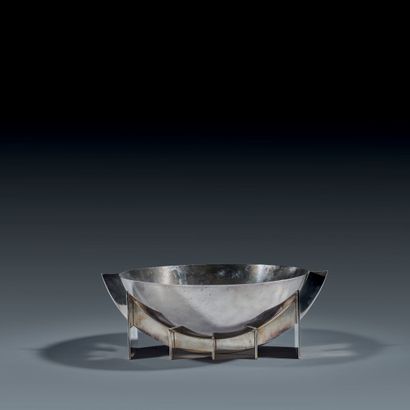 DESNY HOUSE
Silver-plated metal bowl, circa...