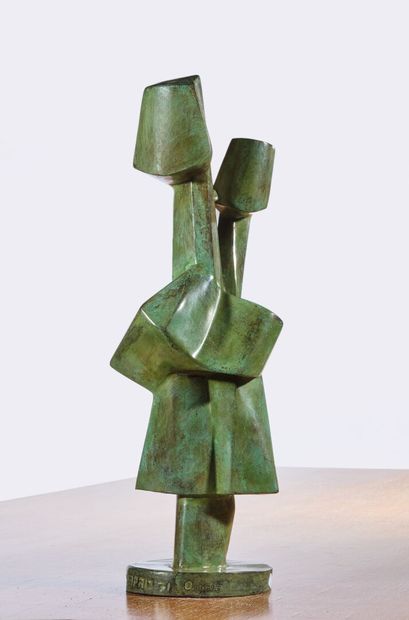 Roger DESSERPRIT (1923-1985)
Untitled, 1971
Green...