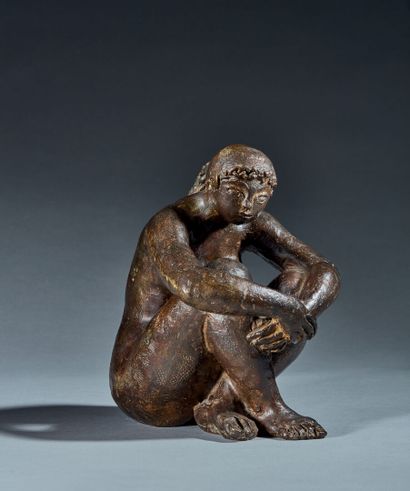 Antoniucci VOLTI (1915-1989)
Seated nude
Bronze...