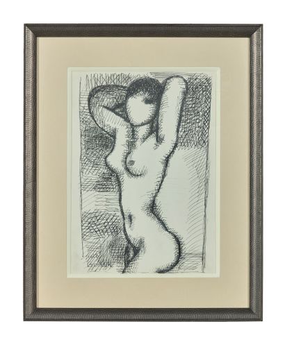 Marcel GROMAIRE (1892-1971)
Nude Woman, 1928
Ink...