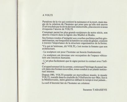 Antoniucci VOLTI (1915-1989)
Femme allongée...