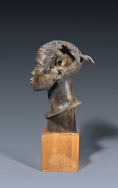 Jacques DARBAUD (born 1943)
Bust of a young...