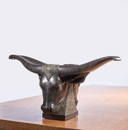 Hungarian oxbow bowl, circa 1930
Sculpture...