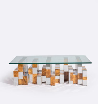 Paul EVANS (1931-1987)
Coffee table in wood,...