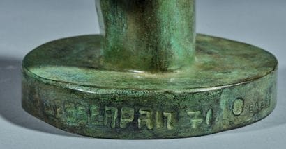 Roger DESSERPRIT (1923-1985)
Untitled, 1971
Green...