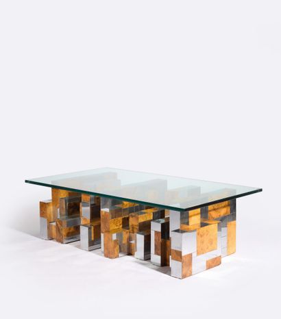 Paul EVANS (1931-1987)
Coffee table in wood,...