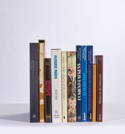Lot of approx. 11 books on Art Nouveau, Art...