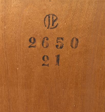 Jean PASCAUD (1903-1996)
Veneered chest of...