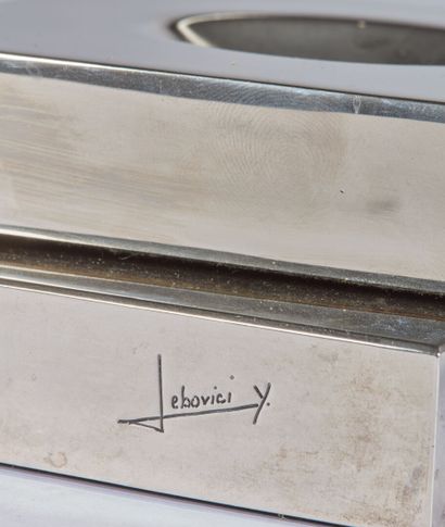 Yonel LEBOVICI (1937-1998)
Cache-Cache stainless-steel...