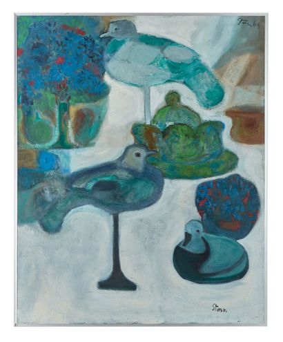 Bernard STERN (1920-2002)
Still life with...