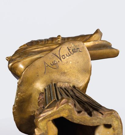 Aug VAUTIER (20th century)
Sculpture in patinated...