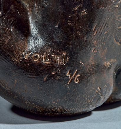 Antoniucci VOLTI (1915-1989)
Seated nude
Bronze...