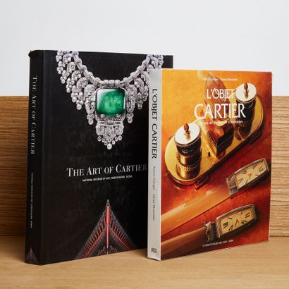 CARTIER
Set of 2 books including: 
- L'objet...