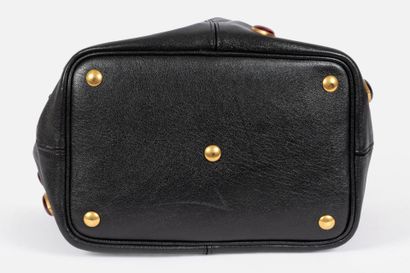 SAINT LAURENT 
Bag 'Sac de frappe' in supple...