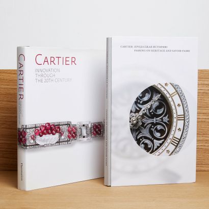 CARTIER
Set of 2 books including: 
- Cartier...