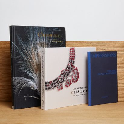 CHAUMET
Set of 3 books including: 
- Impressions...