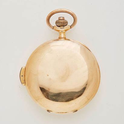 Repeater pocket watch in 18K gold

In 18K...