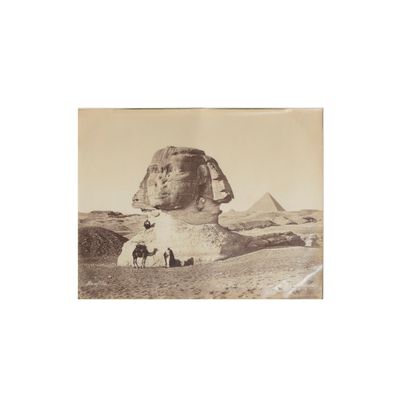 Félix BONFILS (1831 - 1885)
Sphinx de Gizeh
Tampon...