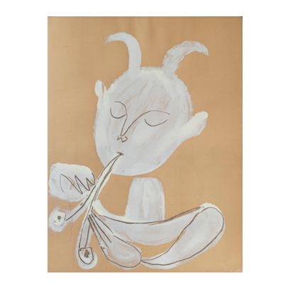 D'après Pablo PICASSO (1891-1973)
Faune blanc...