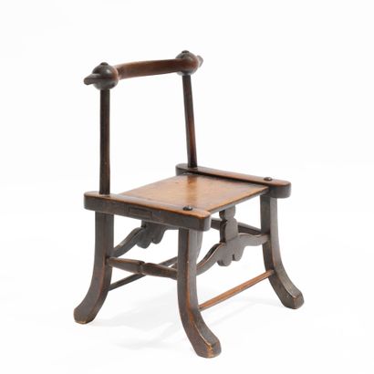 Chaise kafwokonolo en bois, apanage des hommes...