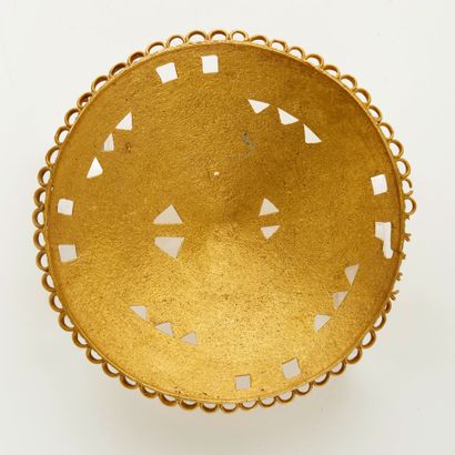 Pendentif en or jaune 14K (585) ,Baoulé,...
