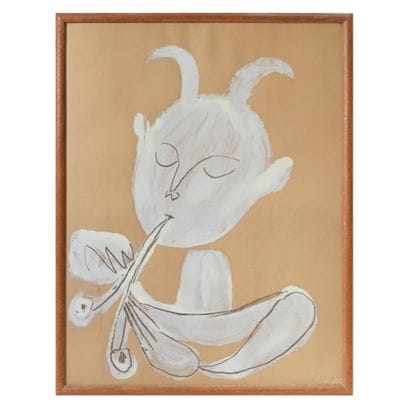 D'après Pablo PICASSO (1891-1973)
Faune blanc...
