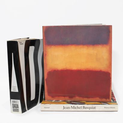 Lot de 3 catalogues d'exposition : 
- Basquiat...