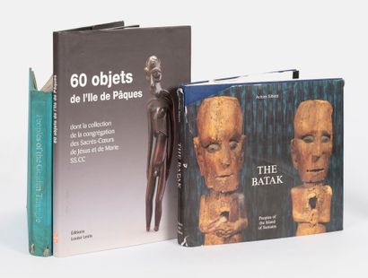 Lot comprenant 3 livres dont : 
- The Batak:...