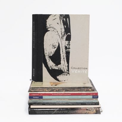 Lot de catalogues de ventes sur l'art primitif,...