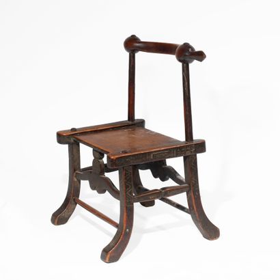 Chaise kafwokonolo en bois, apanage des hommes...