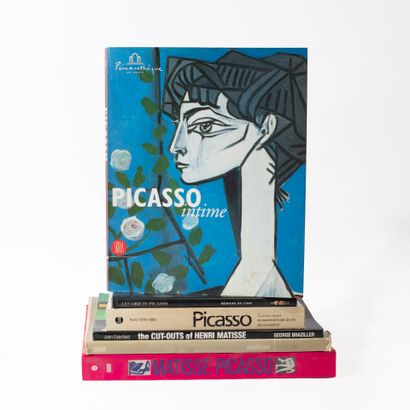 Lot comprenant 6 livres dont : 
- Matisse...