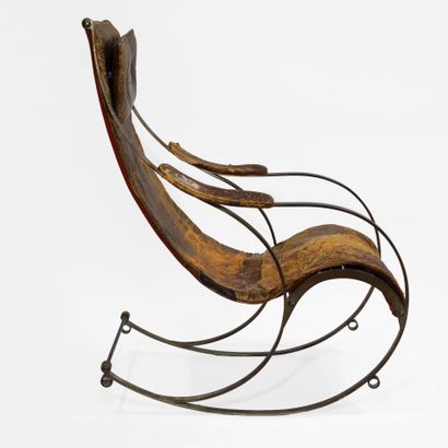 Peter COOPER (1791-1883)- EDITION R.W WINFIELD
Rocking-chair...