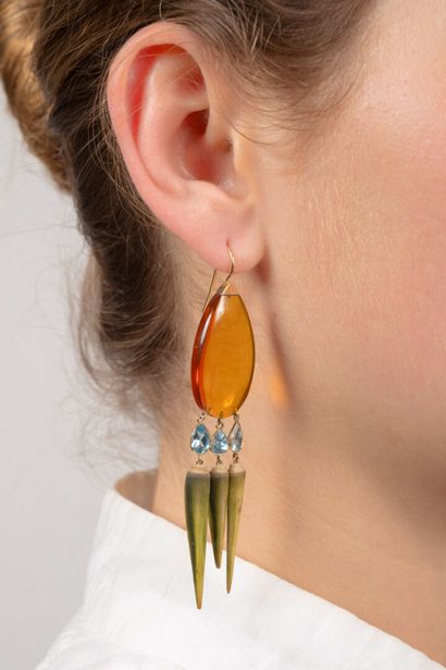 Rose MORANT (née en 1963)
Mono boucle d'oreille...